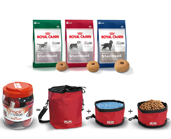 Nuevos alimentos para perros esterilizados